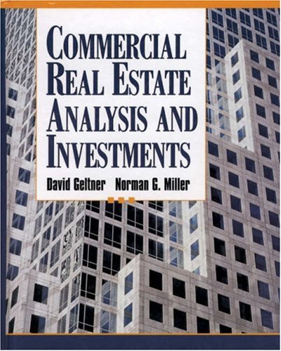 Imagen de archivo de Commercial Real Estate Analysis and Investments a la venta por Big River Books