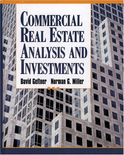 9780324136760: Commercial Real Estate: Analysis and Investments