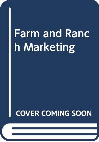 Stock image for Farm and Ranch Marketing for sale by Ashworth Books