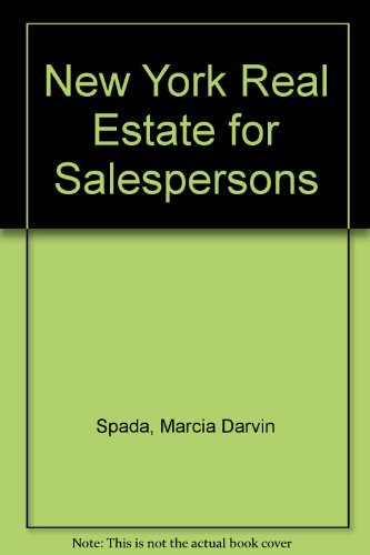 9780324139679: New York Real Estate for Salespersons