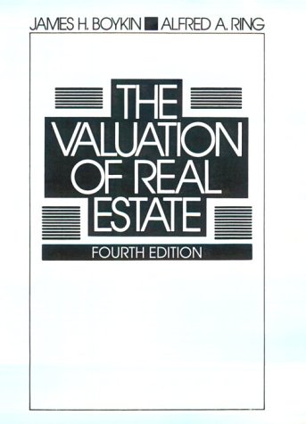Valuation of Real Estate (9780324140712) by Boykin, James H.; Ring, Alfred