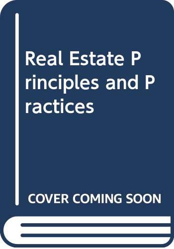 9780324141801: Real Estate Principles and Practices