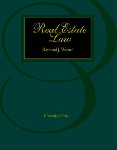 9780324143621: Real Estate Law