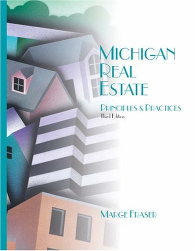 Stock image for Michigan Real Estate: Principles and Practices for sale by Lowry's Books