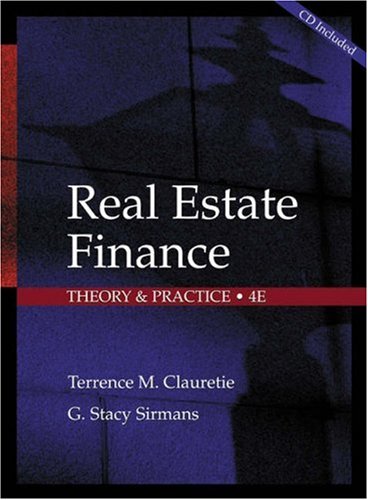 9780324143775: Real Estate Finance: Theory and Practice