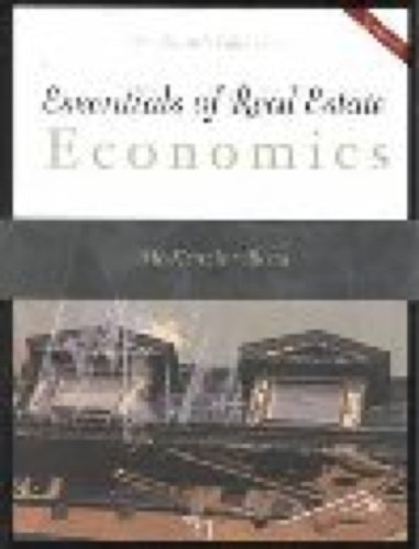 Imagen de archivo de Essentials of Real Estate Economics a la venta por HPB-Red