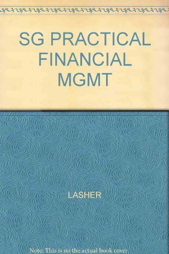 Imagen de archivo de SG Practical Financial Mgmt a la venta por HPB-Red