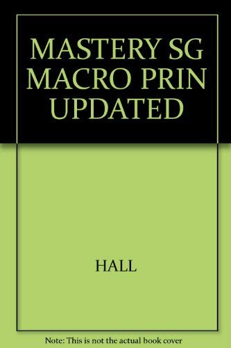 Immagine dell'editore per Macroeconomics Principles and Applications Mastery Study Guide Updated 2nd venduto da a2zbooks