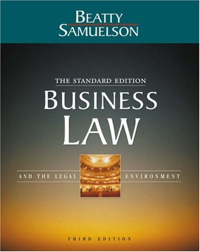 9780324152876: Business Law for a New Century