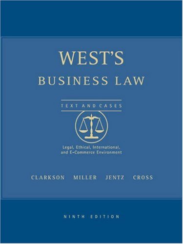 9780324154566: West's Business Law