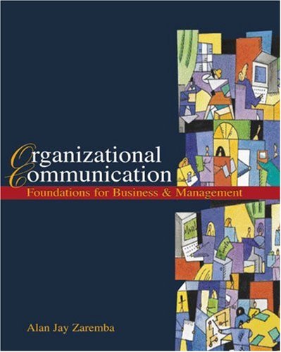 Beispielbild fr Organizational Communication with Infotrac College Edition zum Verkauf von ThriftBooks-Atlanta