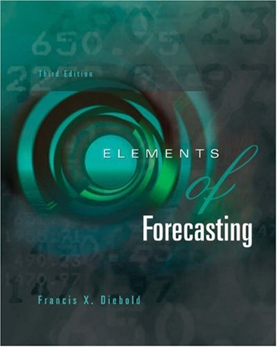 Stock image for Elements of Forecasting with Economic Applications Card and Infotrac College Edition for sale by ThriftBooks-Atlanta