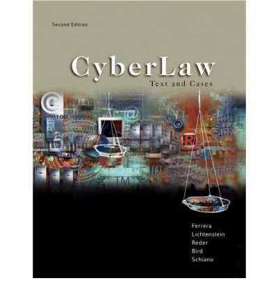 Beispielbild fr CyberLaw: Text and Cases zum Verkauf von ThriftBooks-Atlanta