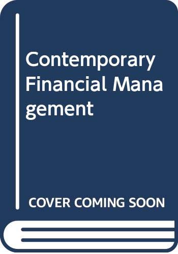 Imagen de archivo de Contemporary Financial Management (Student Guide) a la venta por Austin Goodwill 1101