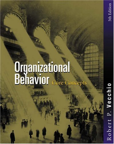 9780324170726: Organizational Behavior