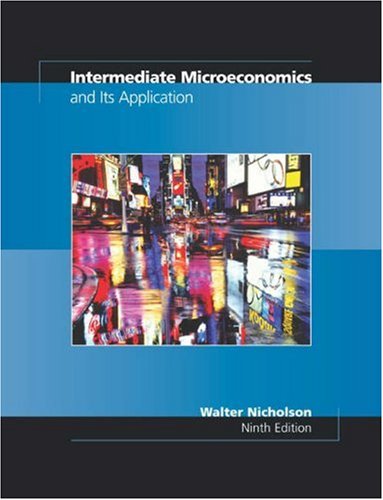 Beispielbild fr Intermediate Microeconomics and Its Application with Economic Applications Card zum Verkauf von Better World Books