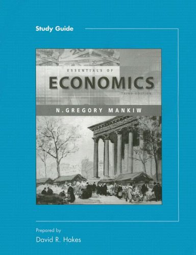 Stock image for Study Guide For Essentials Of Economics ; 9780324174724 ; 0324174721 for sale by APlus Textbooks