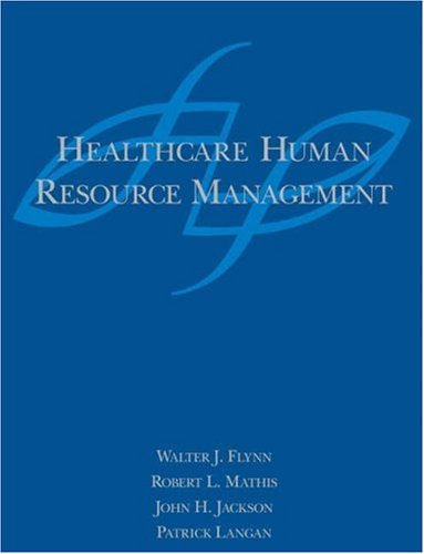 9780324175769: Human Resource Management for Healthcare Professionals