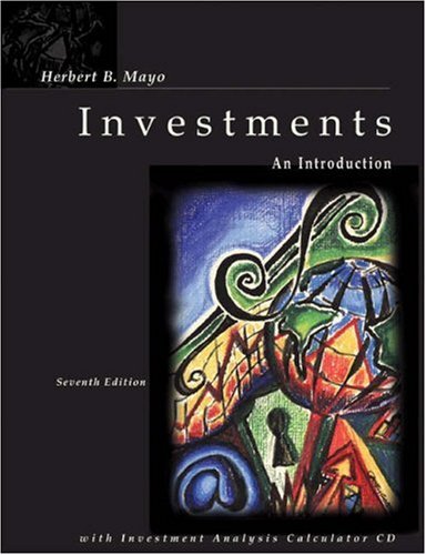 Imagen de archivo de Investments: An Introduction a la venta por ThriftBooks-Atlanta