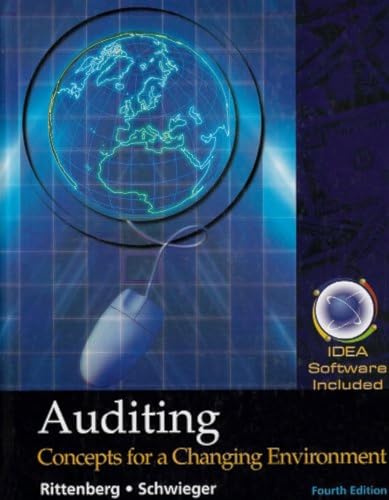 Stock image for Auditing Concepts for a Changing Environment 4th: Concepts for a Changing Environment for sale by a2zbooks