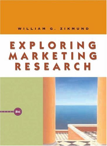 Stock image for Exploring marketing research for sale by The Book Cellar, LLC