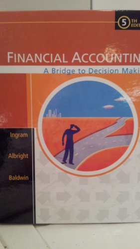 Imagen de archivo de Financial Accounting: A Bridge to Decision Making a la venta por ThriftBooks-Atlanta