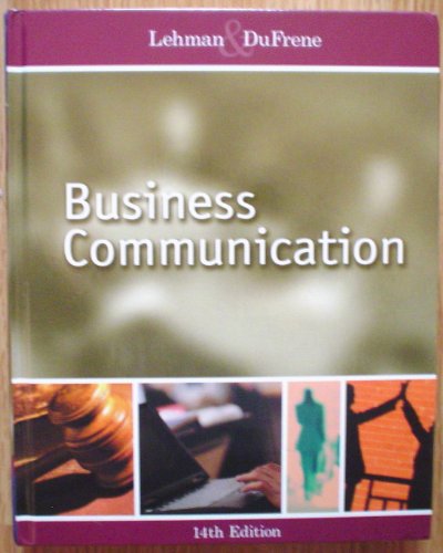 9780324185331: Business Communication