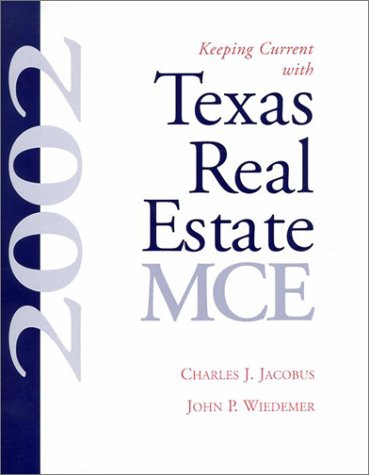 Imagen de archivo de Keeping Current with Texas Real Estate, MCE a la venta por Austin Goodwill 1101