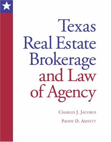 Imagen de archivo de Texas Real Estate Brokerage and Law of Agency a la venta por HPB-Red
