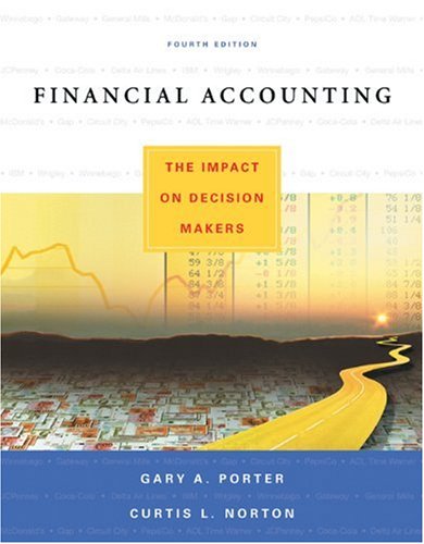 Imagen de archivo de Financial Accounting: the Impact on Decision Makers a la venta por Better World Books