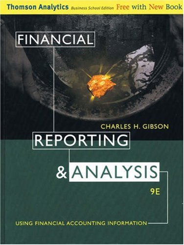 9780324186437: Financial Reporting and Analysis: Using Financial Accounting Information