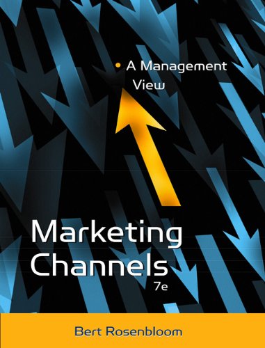 Stock image for Marketing Channels: A Management View for sale by BookHolders