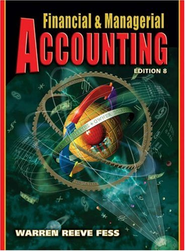 Beispielbild fr Financial and Managerial Accounting (Financial & Managerial Accounting) zum Verkauf von BookHolders