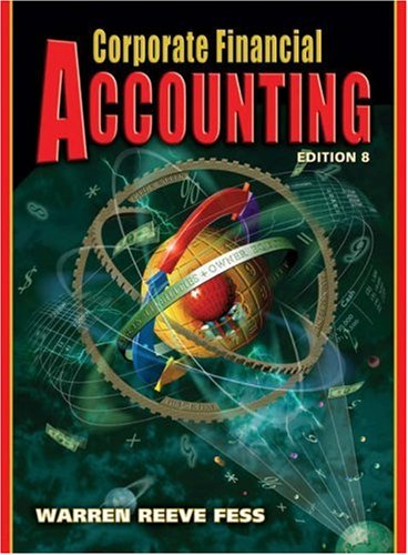 Stock image for Corporate Financial Accounting for sale by Better World Books