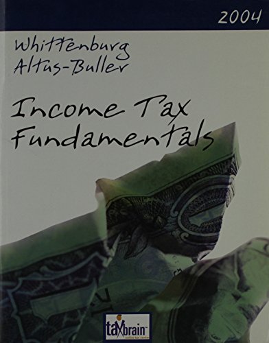 Imagen de archivo de Income Tax Fundamentals 2004 a la venta por HPB-Red