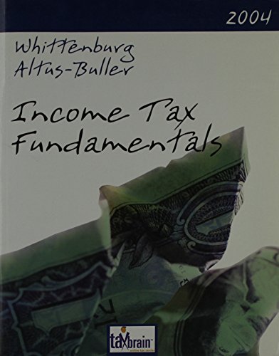 Stock image for Income Tax Fundamentals 2004 for sale by HPB-Red