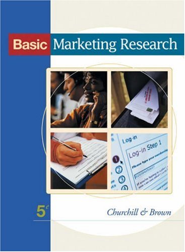 Beispielbild fr Basic Marketing Research, 5th zum Verkauf von a2zbooks