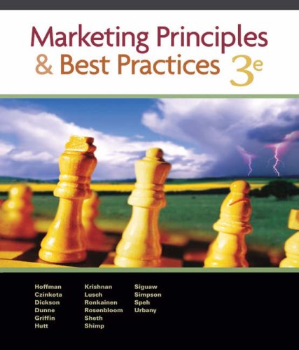 9780324200447: Marketing Principles and Best Practices