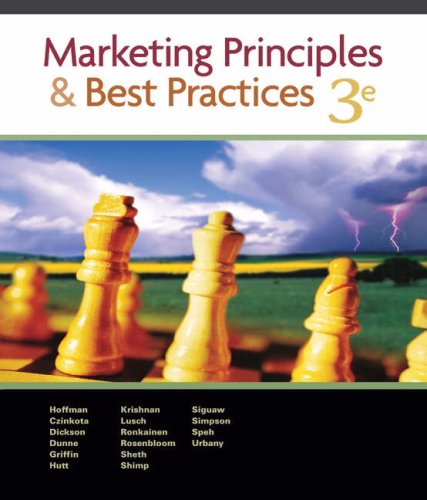 9780324200447: Marketing Principles and Best Practices (with Access Certificate, Xtra!, and InfoTrac)