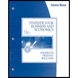 Beispielbild fr Statistics for Business and Economics, 9th zum Verkauf von a2zbooks