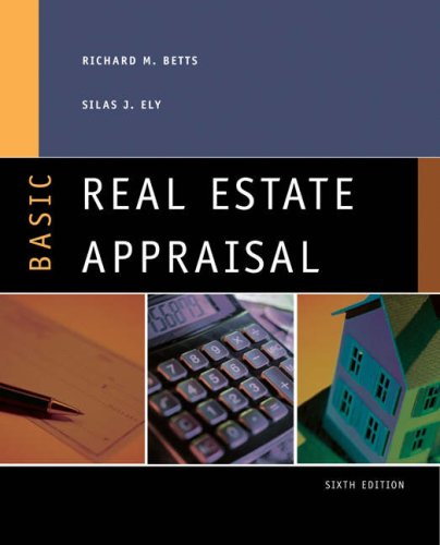 Beispielbild fr Basic Real Estate Appraisal zum Verkauf von Austin Goodwill 1101