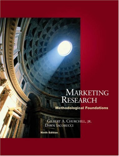 9780324201604: Marketing Research with Infortrac: Methodological Foundations