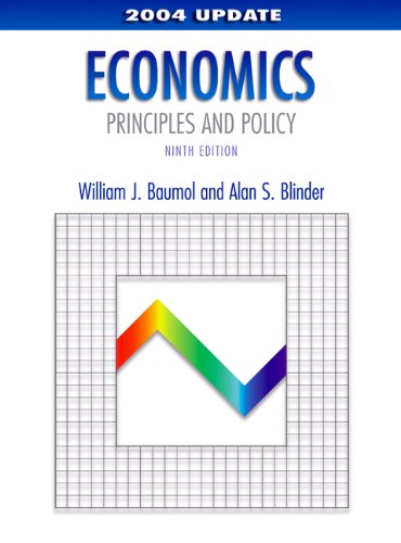 9780324201635: Economics: Principles and Policy, 2004 Update