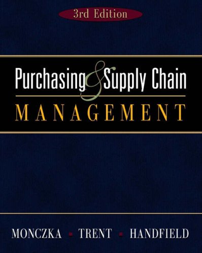 9780324202540: Purchasing Supply Chain Management