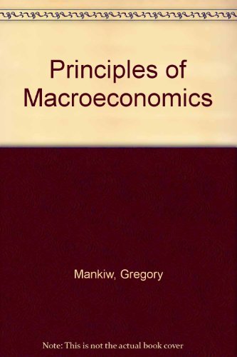 9780324203073: Principles of Macroeconomics