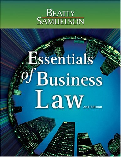 9780324206364: Essentials of Business Law (with InfoTrac)