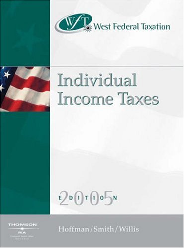 Stock image for West Federal Taxation 2005: Individual Income Taxes for sale by HPB-Red