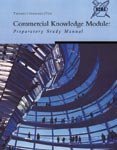 Imagen de archivo de Commercial Knowledge Module: Preparatory Study Manual a la venta por Wonder Book