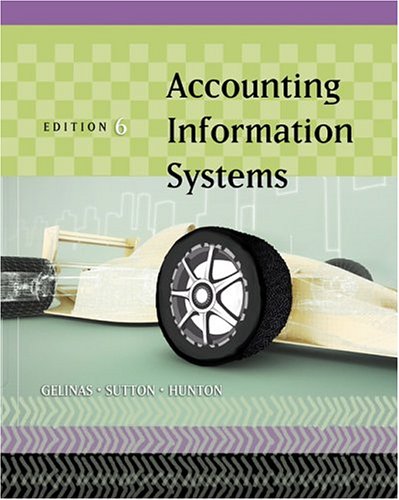 Beispielbild fr Accounting Information Systems, 6th Edition zum Verkauf von a2zbooks