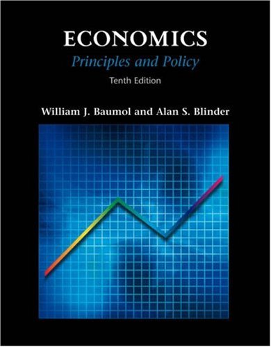 9780324221138: Economics with Infotrac: Principles And Policy